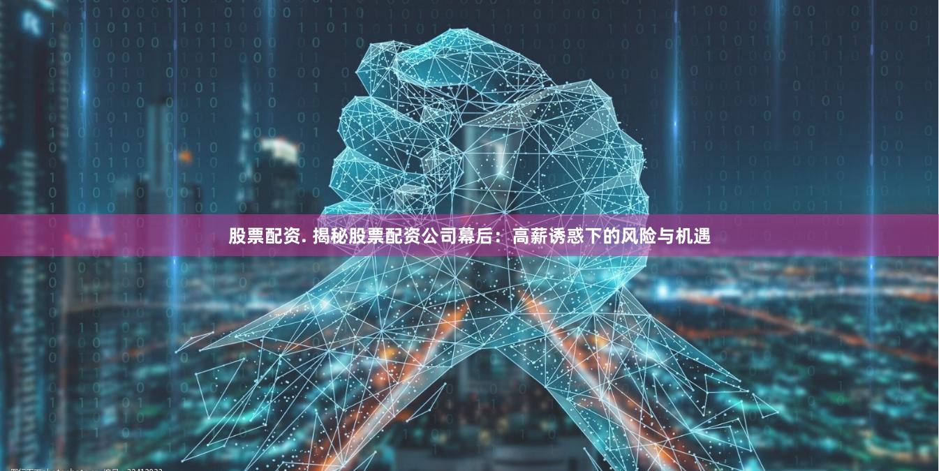 股票配资. 揭秘股票配资公司幕后：高薪诱惑下的风险与机遇
